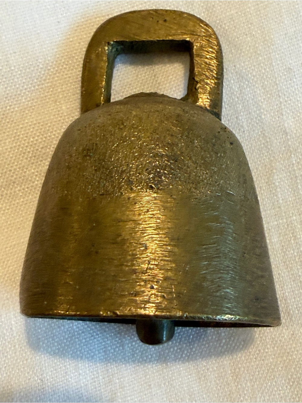 Vintage Brass Cowbell